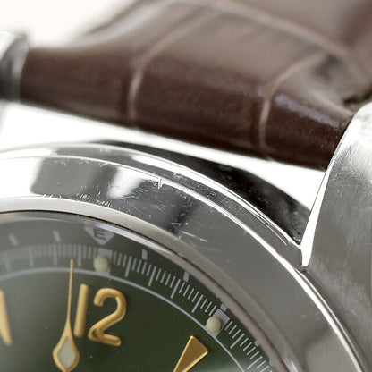 中古 セイコー SEIKO アルピニスト 6R15 簡易方位計 グリーン ベルト新品交換済 SARB017 アナログ 腕時計 ブランド メンズ UW-SJ-PX-00059