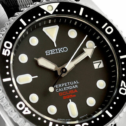 二手制造商大修精工 SEIKO Prospex 潜水员水肺万年历 2005 年手表品牌男士 UW-SJ-PX-00064