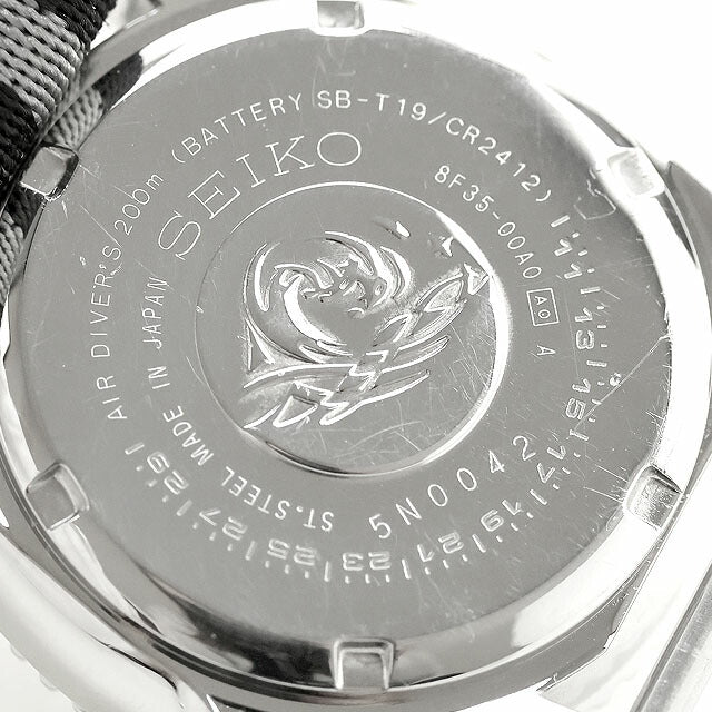 二手制造商大修精工 SEIKO Prospex 潜水员水肺万年历 2005 年手表品牌男士 UW-SJ-PX-00064