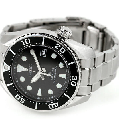 Used SEIKO Prospex Sumo Divers Black Automatic 6R35-00A0 Analog Watch Brand Men&