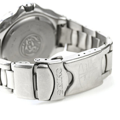 中古 メーカーOH済 セイコー SEIKO プロスペックス ピピンダイバー パーペチュアルカレンダー チタン 1000本限定 ボルドー 腕時計 メンズ UW-SJ-PX-00067
