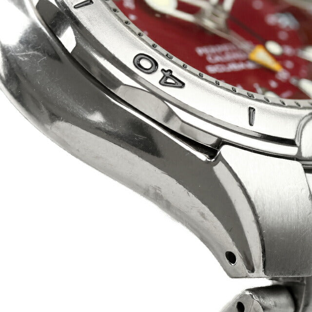 中古 メーカーOH済 セイコー SEIKO プロスペックス ピピンダイバー パーペチュアルカレンダー チタン 1000本限定 ボルドー 腕時計 メンズ UW-SJ-PX-00067