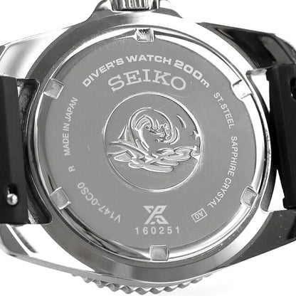 中古 セイコー SEIKO プロスペックス ダイバースキューバ ソーラーダイバーズ V147-0CS0 SBDN075 アナログ 腕時計 ブランド メンズ UW-SJ-PX-00069