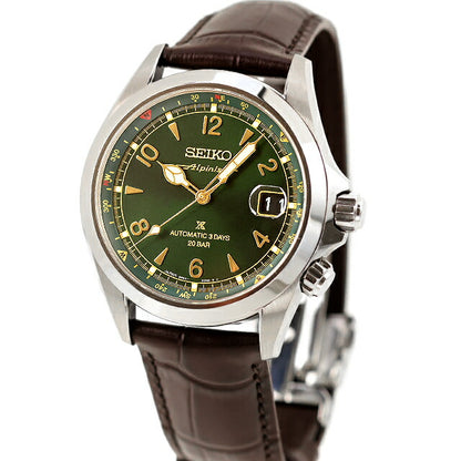 中古 美品 セイコー SEIKO プロスペックス アルピニスト メカニカル 3Days 6R55 SBDC211 アナログ 腕時計 ブランド メンズ UW-SJ-PX-00070