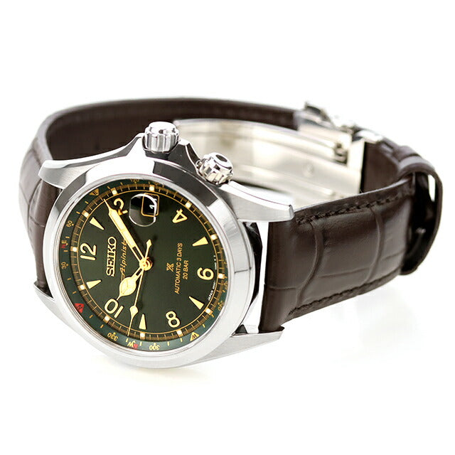 中古 美品 セイコー SEIKO プロスペックス アルピニスト メカニカル 3Days 6R55 SBDC211 アナログ 腕時計 ブランド メンズ UW-SJ-PX-00070