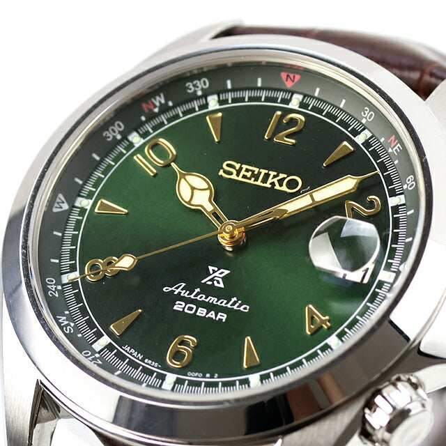 中古 セイコー SEIKO プロスペックス 流通限定モデル アルピニスト グリーン 簡易方位計 自動巻き SBDC091 アナログ 腕時計 ブランド メンズ UW-SJ-PX-00072