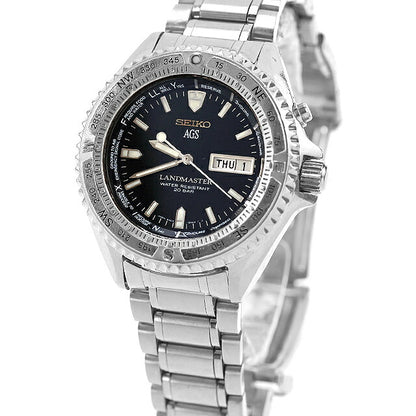 中古 セイコー SEIKO ランドマスター 初代モデル SBBW005 AGS オートクオーツ キネティック 1994年製 二次電池交換済 5M23-6A20 腕時計 メンズ UW-SJ-PX-00074