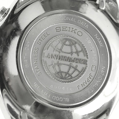 中古 セイコー SEIKO ランドマスター 初代モデル SBBW005 AGS オートクオーツ キネティック 1994年製 二次電池交換済 5M23-6A20 腕時計 メンズ UW-SJ-PX-00074