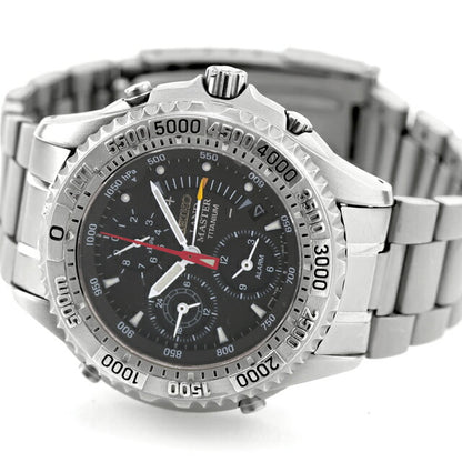 中古 セイコー SEIKO ランドマスター サミッター SBCN003 気圧計 高度計 多機能クオーツ チタン 1997年製 7K32-0A10 アナログ 腕時計 メンズ UW-SJ-PX-00075