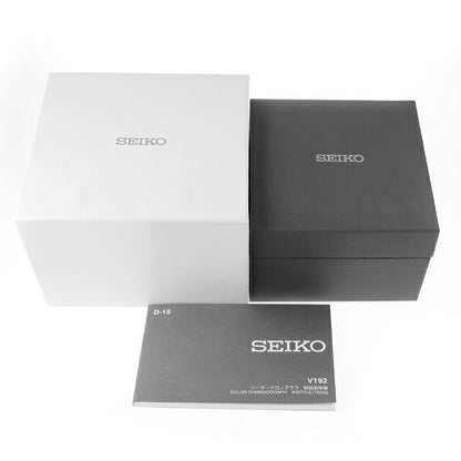 中古 セイコー SEIKO プロスペックス スピードタイマー クリスタルトロフィー 数量限定 ソーラークロノグラフ V192-0AH0 SBDL093 腕時計 メンズ UW-SJ-PX-00076
