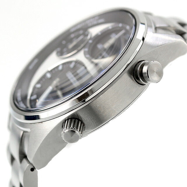 中古 セイコー SEIKO プロスペックス スピードタイマー 1/100秒ソーラークロノグラフ SBER001 アナログ 腕時計 ブランド メンズ シルバー UW-SJ-PX-00078