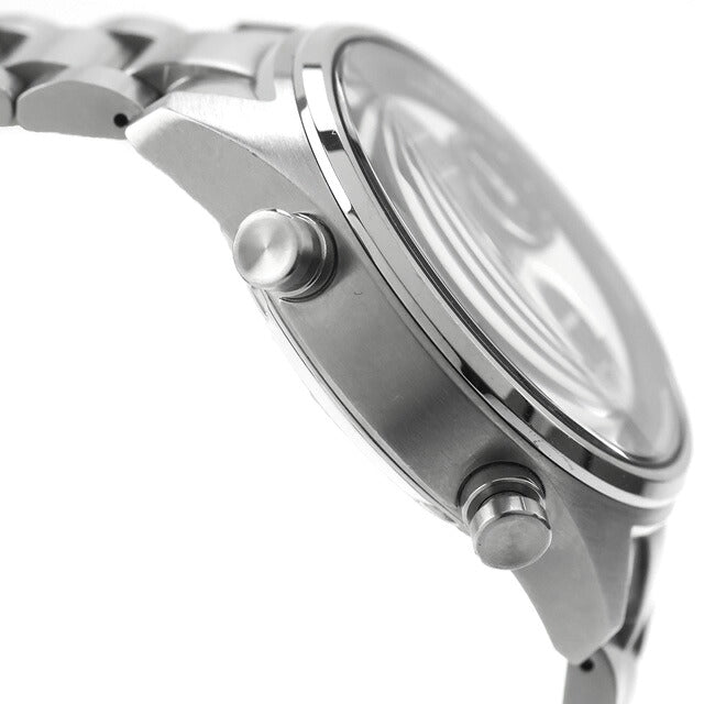中古 セイコー SEIKO プロスペックス スピードタイマー 1/100秒ソーラークロノグラフ SBER001 アナログ 腕時計 ブランド メンズ シルバー UW-SJ-PX-00078