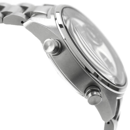 中古 セイコー SEIKO プロスペックス スピードタイマー 1/100秒ソーラークロノグラフ SBER001 アナログ 腕時計 ブランド メンズ シルバー UW-SJ-PX-00078