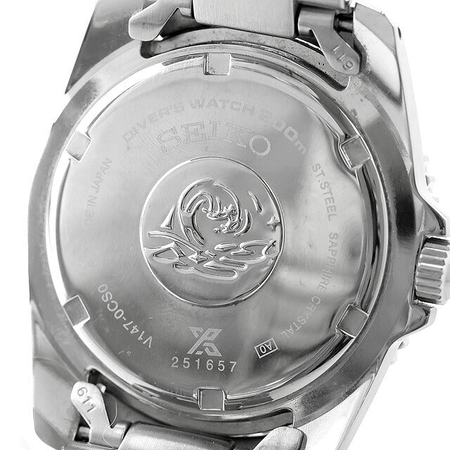 中古 セイコー SEIKO プロスペックス ダイバースキューバ ソーラー ダイバーズ ミドルサイズ 38.5mm SBDN069 アナログ 腕時計 ブランド メンズ UW-SJ-PX-00079