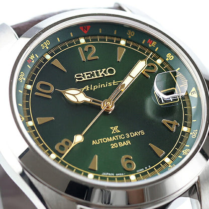中古 超美品 セイコー SEIKO プロスペックス アルピニスト 6R55 コアショップ専用モデル 流通限定モデル SBDC211 アナログ 腕時計 ブランド メンズ UW-SJ-PX-00080