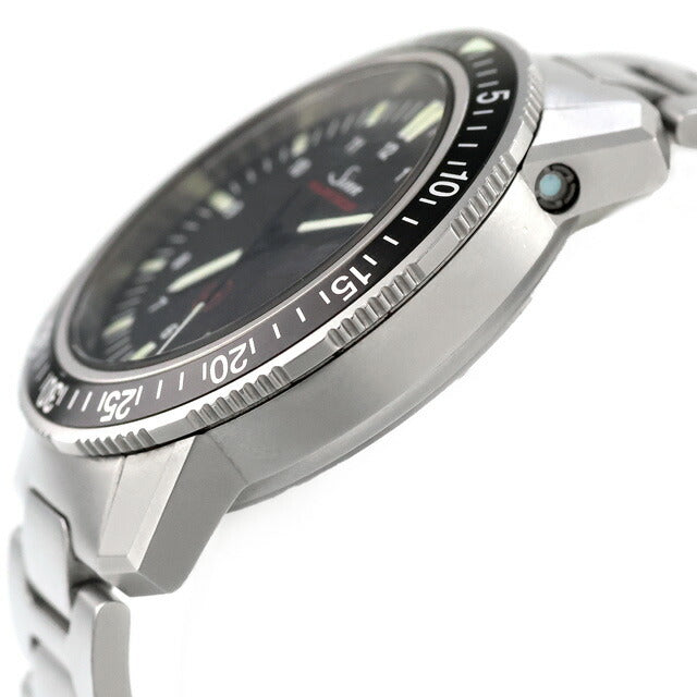 中古 ジン Sinn 603 EZM3 ドイツ警察特殊部隊 ETA2824-2搭載 603.EZM3 アナログ 腕時計 ブランド メンズ ブラック UW-SN-OT-00003