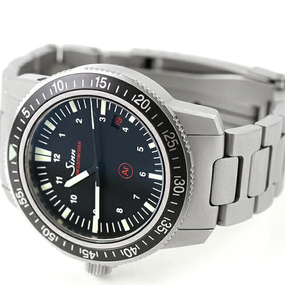 Used Good Condition Sinn EZM3 Divers Made in Germany Left Crown Antimagnetic German Police Special Forces Analog Watch Brand Men&