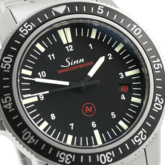 中古 美品 ジン SINN EZM3 ミッションタイマー ダイバーズ ドイツ製 左リューズ 耐磁 ドイツ警察特殊部隊用 603.EZM-3 アナログ 腕時計 メンズ UW-SN-OT-00005
