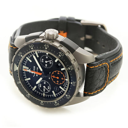 中古 ジン SINN EZM10 TESTAF クロノグラフ 廃盤モデル チタン パイロットウォッチ 950.EZM10.TESTAF アナログ 腕時計 ブランド メンズ UW-SN-OT-00006