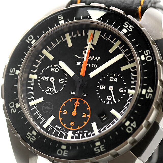 中古 ジン SINN EZM10 TESTAF クロノグラフ 廃盤モデル チタン