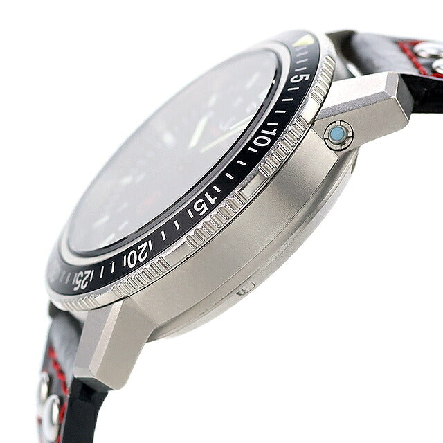 中古 OH済 ジン SINN 603 EZM-3 ドイツ警察特殊部隊 500m防水 ダイバーズ 左リューズ 社外革ベルト 603.EZM3 アナログ 腕時計 ブランド メンズ UW-SN-OT-00007