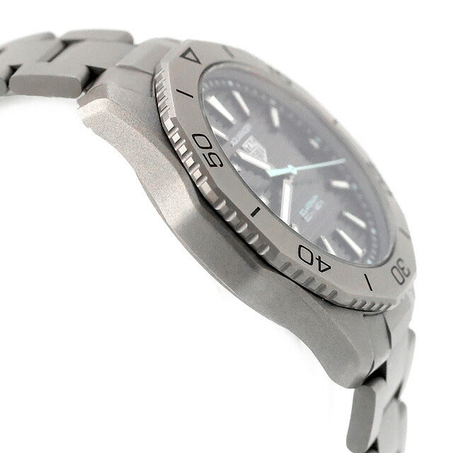 中古 美品 タグ・ホイヤー TAG Heuer アクアレーサー プロフェッショナル200 ソーラーグラフ チタン WBP1180.BF0000 腕時計 メンズ UW-TH-AR-00001