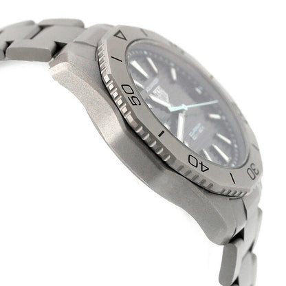 中古 美品 タグ・ホイヤー TAG Heuer アクアレーサー プロフェッショナル200 ソーラーグラフ チタン WBP1180.BF0000 腕時計 メンズ UW-TH-AR-00001
