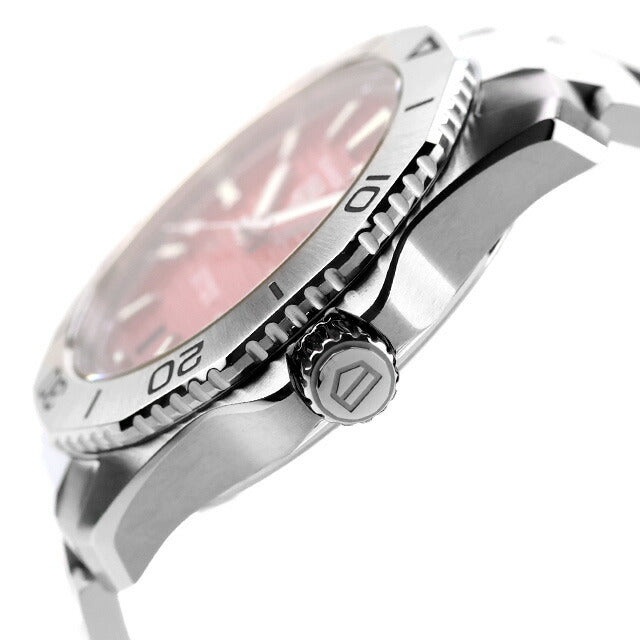 中古 美品 タグ・ホイヤー TAG Heuer アクアレーサー プロフェッショナル200 ルビーレッド オートマティック WBP2114.BA0627 腕時計 メンズ UW-TH-AR-00003