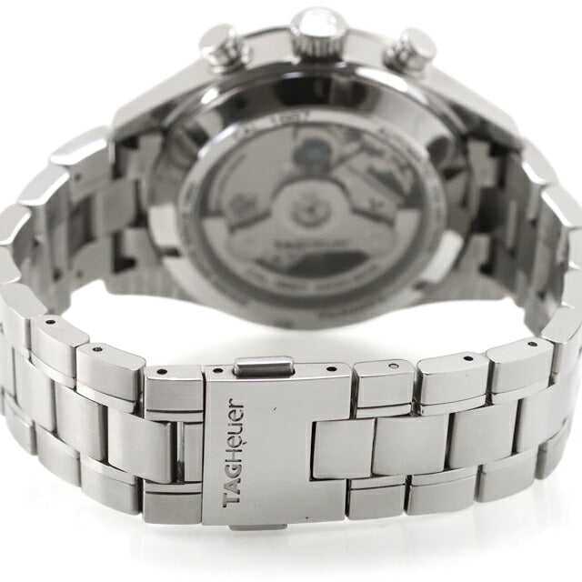 中古 タグ・ホイヤー TAG Heuer カレラ Cal.1887 自動巻きクロノグラフ CAR2110.BA0720 アナログ 腕時計 ブランド メンズ ブラック UW-TH-CR-00008