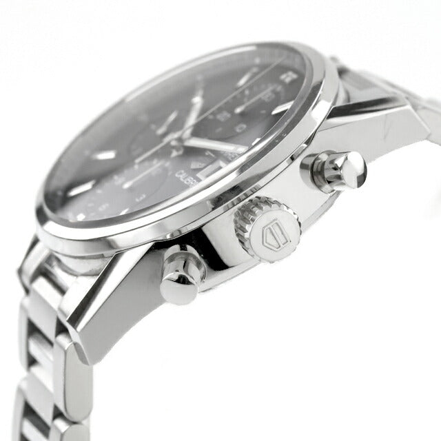 中古 タグ・ホイヤー TAG Heuer カレラ クロノグラフ キャリバー16 自動巻き CBK2110.BA0715 アナログ 腕時計 ブランド メンズ ブラック UW-TH-CR-00009