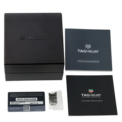 中古 タグ・ホイヤー TAG Heuer カレラ クロノグラフ キャリバー16 自動巻き CBK2110.BA0715 アナログ 腕時計 ブランド メンズ ブラック UW-TH-CR-00009