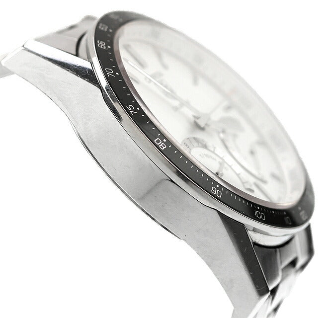 中古 タグ・ホイヤー TAG Heuer カレラ キャリバーS クォーツクロノグラフ 1/100秒 パーペチュアルカレンダー CV7A13.BA0795 腕時計 メンズ UW-TH-CR-00011