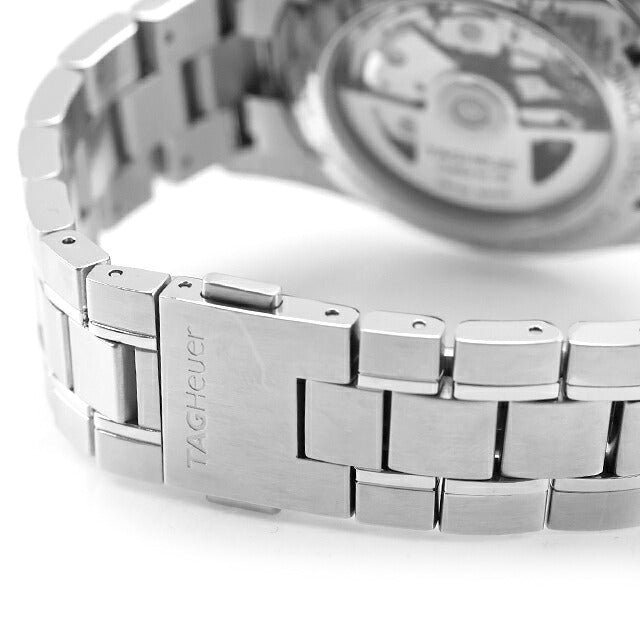 中古 タグ・ホイヤー TAG Heuer カレラ タキメーター クロノグラフ ムーンパール 世界限定3000本 ブラックシェル CV201P.BA0794 腕時計 メンズ UW-TH-CR-00012
