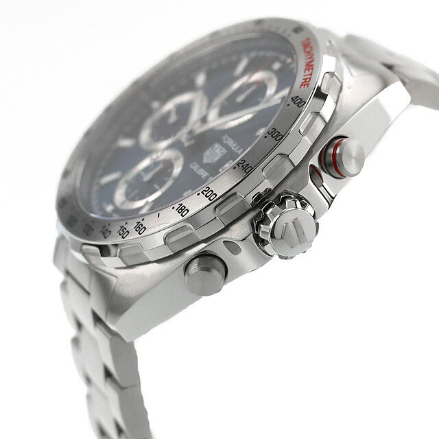中古 美品 タグ・ホイヤー TAG Heuer フォーミュラ1 44mm キャリバー16 自動巻クロノグラフ ブルー CAZ2015.BA0876 アナログ 腕時計 メンズ UW-TH-F1-00001