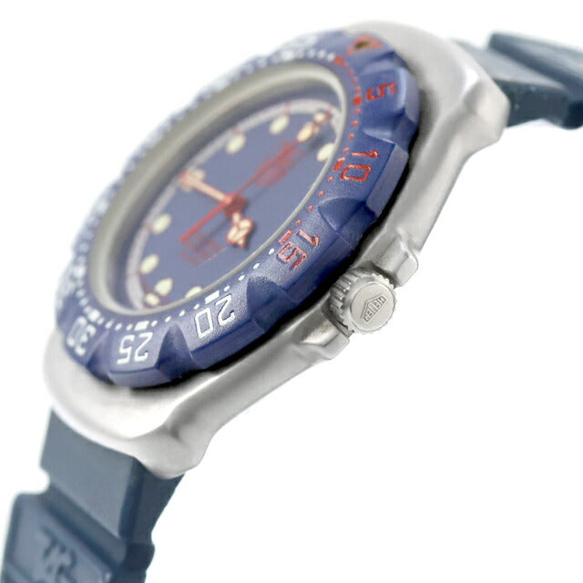 中古 タグ・ホイヤー TAG Heuer フォーミュラ1 ボーイズ クォーツ ヴィンテージ 370.513 アナログ 腕時計 ブランド メンズ ブルー UW-TH-F1-00003