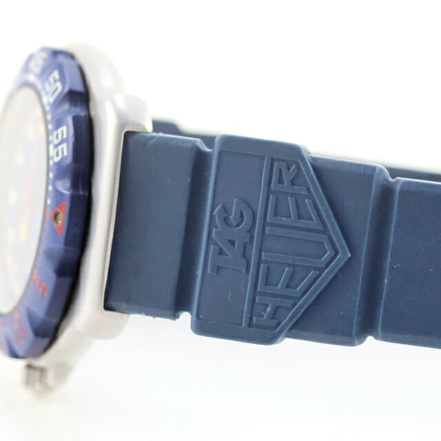 中古 タグ・ホイヤー TAG Heuer フォーミュラ1 ボーイズ クォーツ ヴィンテージ 370.513 アナログ 腕時計 ブランド メンズ ブルー UW-TH-F1-00003