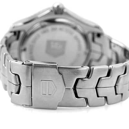 中古 タグ・ホイヤー TAG Heuer リンク クオーツ デイト 200m防水 シンプル WJ1110-0 アナログ 腕時計 ブランド メンズ ブラック UW-TH-LK-00002