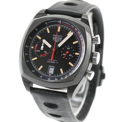 中古 美品 タグ・ホイヤー TAG Heuer モンツァ キャリバー17 自動巻きクロノグラフ 40周年記念モデル CR2080.FC6375 アナログ 腕時計 UW-TH-MZ-00001
