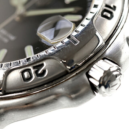 中古 タグ・ホイヤー TAG Heuer 6000シリーズ プロフェッショナル 200M デイト WH1116-K1 アナログ 腕時計 ブランド メンズ ブラック 黒 UW-TH-OT-00004