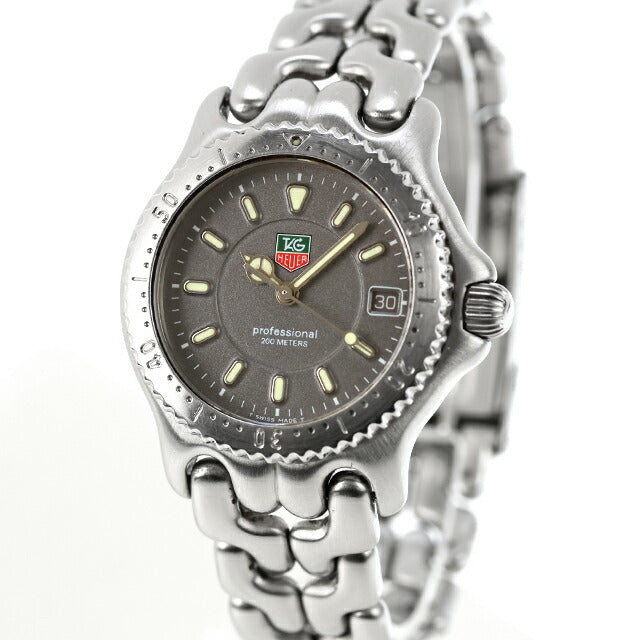 中古 タグ・ホイヤー TAG Heuer セルシリーズ プロフェッショナル 200M デイト ボーイズ WG1213-K0 アナログ 腕時計 ブランド メンズ UW-TH-OT-00005