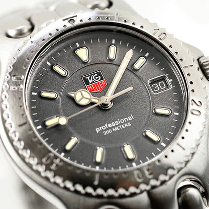 中古 タグ・ホイヤー TAG Heuer セルシリーズ プロフェッショナル 200M デイト ボーイズ WG1213-K0 アナログ 腕時計 ブランド メンズ UW-TH-OT-00005