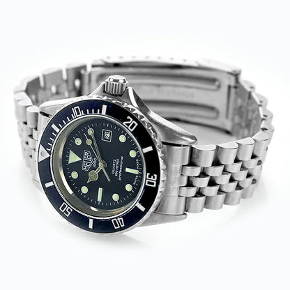中古 タグ・ホイヤー TAG Heuer プロフェッショナル 1000 純正ブレス ボーイズサイズ ダイバー ヴィンテージ 980.015N アナログ 腕時計 UW-TH-OT-00008