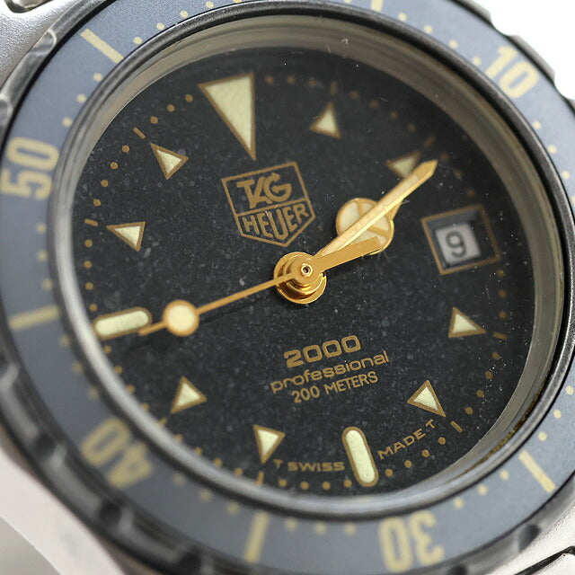 タグホイヤー/TAG HEUER 2000シリーズ ジャンク品 TAG HEUER タグホイヤー 2000シリーズ プロフェッショナル