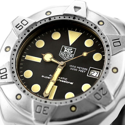 中古 リューズ訳あり タグ・ホイヤー TAG Heuer スーパープロフェッショナル 1000m防水 ダイバーズウォッチ ヴィンテージ WS2110 腕時計 メンズ UW-TH-OT-00016