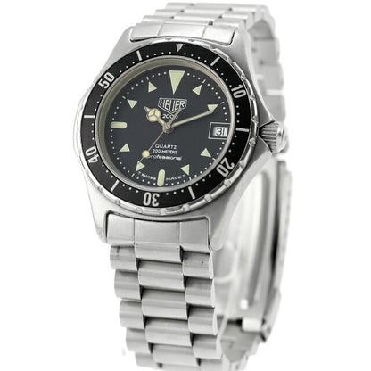 中古 OH済 タグ・ホイヤー TAG Heuer 2000シリーズ プロフェッショナル ダイバーズ プレタグ ホイヤー銘 973.013 アナログ 腕時計 ブランド メンズ レディース UW-TH-OT-00018