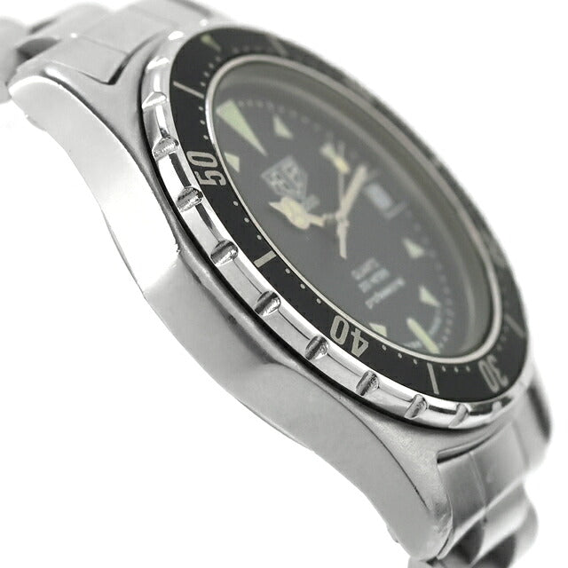 中古 OH済 タグ・ホイヤー TAG Heuer 2000シリーズ プロフェッショナル ダイバーズ プレタグ ホイヤー銘 973.013 アナログ 腕時計 ブランド メンズ レディース UW-TH-OT-00018