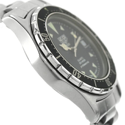 中古 OH済 タグ・ホイヤー TAG Heuer 2000シリーズ プロフェッショナル ダイバーズ プレタグ ホイヤー銘 973.013 アナログ 腕時計 ブランド メンズ レディース UW-TH-OT-00018