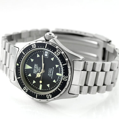 中古 OH済 タグ・ホイヤー TAG Heuer 2000シリーズ プロフェッショナル ダイバーズ プレタグ ホイヤー銘 973.013 アナログ 腕時計 ブランド メンズ レディース UW-TH-OT-00018