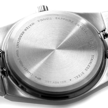 中古 超美品 ティソ TISSOT PRX クオーツ 40mm ブルーダイヤル T1374101104100 アナログ 腕時計 ブランド メンズ ブルー UW-TS-PX-00004