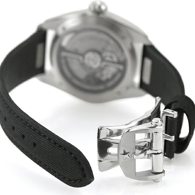 中古 超美品 ゼニス ZENITH パイロット オートマティック エル・プリメロ 替えベルト付属 アナログ 腕時計 ブランド メンズ ブラック UW-ZE-PL-00001